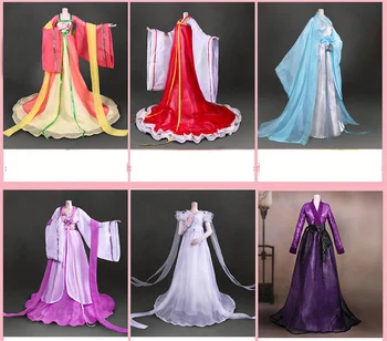 1/3 масштаб BJD одежда китайский древний костюм Hanfu Palace стиль Сказочное платье для BJD/SD SD10 SD13 аксессуары для девочек-кукол C0589