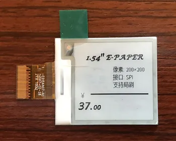 1,54-дюймовый 24-контактный SPI, черно-белый экран дисплея электронной бумаги SSD1681, накопитель IC 200 * 200