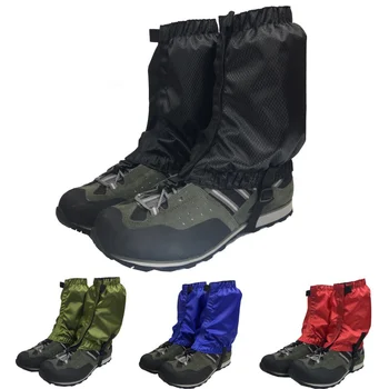 1 пара водонепроницаемых чехлов для ног, гетры для альпинизма, кемпинга, пеших прогулок, лыжные ботинки, дорожная обувь, зимние гетры, защита ног
