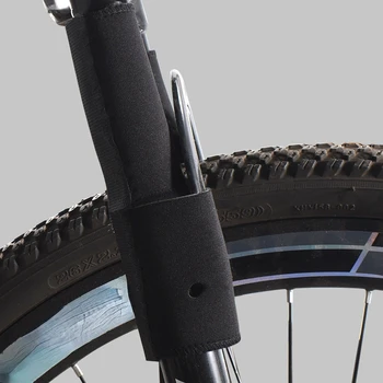 1 пара защитных чехлов для вилок для шоссейных велосипедов, защитные накладки на раму, защита вилки, устойчивые к пыли и царапинам Аксессуары для велосипеда