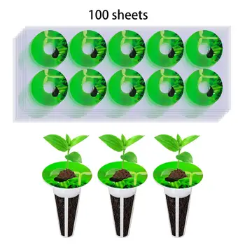 100x Этикетки для гидропонных растений Этикетки для горшков с семенами Наклейка для маркировки растений и