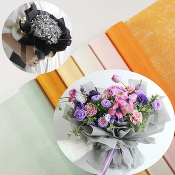 20ШТ Корейской хлопчатобумажной оберточной бумаги из водонепроницаемого нетканого материала цветочный бумажный букет цветочные материалы для вечеринки свадебное деко