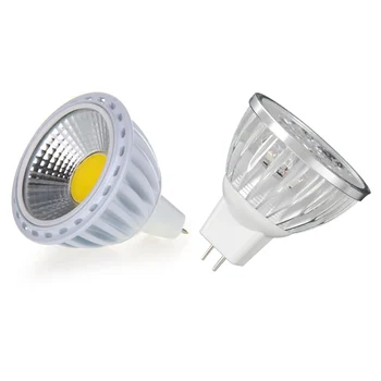 2ШТ GU5 3 / MR16 6 Вт COB LED Лампа Накаливания с 4 Вт Регулируемой Яркостью MR16 LED Лампа/ 3200 К Теплый Белый светодиодный Прожектор