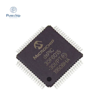 dsPIC30F6015-30I/PT Новые и оригинальные в наличии электронные компоненты интегральная схема IC dsPIC30F6015-30I/PT