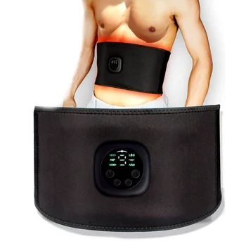 EMS Электрический пояс для похудения живота; Умный Стимулятор мышц живота; тренажер для пресса; Фитнес для похудения; сжигание жира.