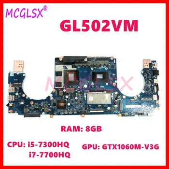 GL502VM Материнская Плата Для Asus ROG S5VM S5V GL502V GL502VM GL502VMK GL502VML GL502VMZ Материнская Плата Ноутбука i5 i7-7th CPU GTX1060M GPU