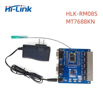 MT7688KN HLK-RM08S Модуль маршрутизатора комплект модулей wifi Набор микросхем Беспроводной последовательный ethernet последовательный порт UART модуль автоматизации умного дома
