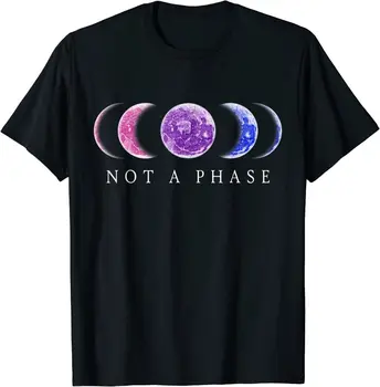 Pride Not a Phase Bis-exual Футболка Pride Moon Classic Cool, S-3XL