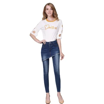 SZ. WENSIDI B1, качественные джинсы, женские джинсы нового стиля большого размера, модные повседневные длинные брюки, женские рваные джинсы, прямая поставка