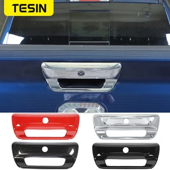 TESIN ABS Ручка задней двери автомобиля, Молдинг чаши, Накладка, наклейки для Dodge RAM 1500 2018-2020 Аксессуары для экстерьера автомобиля