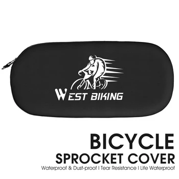 WEST BIKING Защитная крышка велосипедной цепи Водонепроницаемая Пылезащитная Крышка звездочек MTB Защитная крышка велосипедной цепи Велосипедное снаряжение