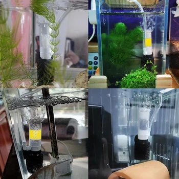 Аквариумный воздушный фильтр Бесшумные погружные био губчатые фильтры с воздушной трубкой для аквариумов с мелкими рыбками аквариумов с креветками и Бетта