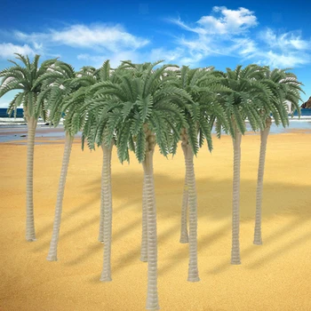 Аксессуары Прочные полезные модели Деревья Диорама Масштаб ландшафтного макета Пляжное украшение Миниатюра лесного сада