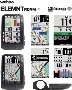 Велокомпьютер Wahoo ELEMNT Roam GPS Только ANT + Bluetooth GPS или в комплекте (пульсометр, частота вращения, датчик скорости)