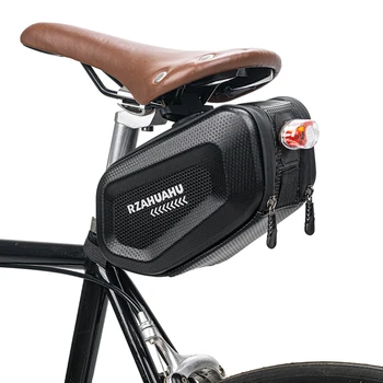 Велосипедная седельная сумка с водонепроницаемым жестким корпусом, велосипедная сумка под сиденьем, сумка для велосипеда, аксессуары для велоспорта на открытом воздухе