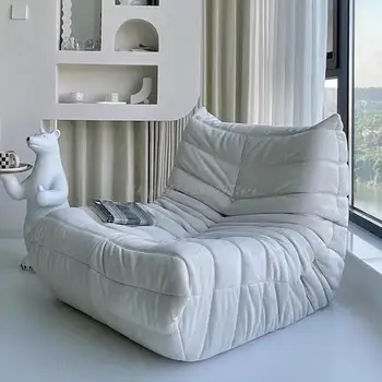 Диван для гостиной в скандинавском стиле Xxl с откидной спинкой, роскошный дизайнерский диван-татами, необычная белая мебель для дома Divano