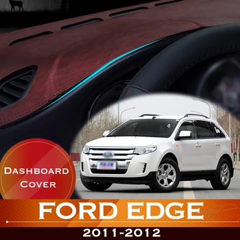 Для Ford EDGE 2011-2012 Mk1 Приборная панель автомобиля Избегайте подсветки приборной платформы Крышка стола Противоскользящий коврик Аксессуары