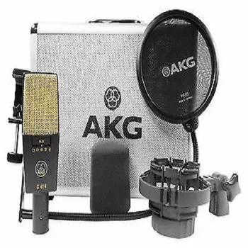 Заводские продажи по цене продажи AKG Pro Audio C414 XLII, стереосеть, Вокальный конденсаторный микрофон, мультишаблон