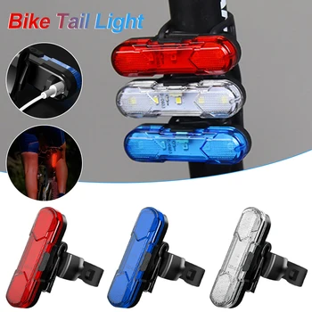 Задний светодиодный фонарь для велосипеда, задний фонарь для езды на велосипеде, USB-задние фонари, перезаряжаемый фонарь для велосипеда MTB, водонепроницаемый фонарь для заднего фонаря, аксессуары для велосипеда