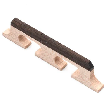Запасные части для 4-струнного банджо из клена и розового дерева, заменяющие мостовые струнные инструменты