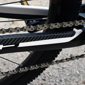 Защита цепи и рамы MTB Велосипеда от царапин Защитная Наклейка для велосипеда Против Царапин Аксессуары для велосипеда