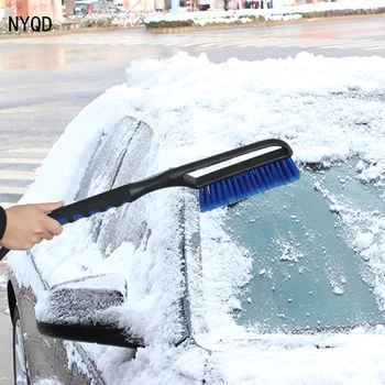 Зимняя многофункциональная лопата для уборки снега и льда с длинной щеткой для уборки снега из ЭВА хлопка автомобильные принадлежности