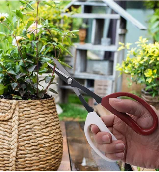 Инструмент для бонсай Ножницы с длинной ручкой, ножницы для веток садовых растений, Инструменты для обрезки, ножницы для бонсай