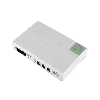 Источник бесперебойного питания 5V 9V 12V Mini UPS POE 10400mAh для резервного питания WiFi-маршрутизатора CCTV (штепсельная вилка EU)