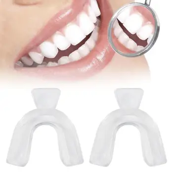 Каппы Night Guard Gum Shield Ротовые Лотки для Бруксизма Против Храпа Отбеливание Зубов Шлифовка Боксерская Защита Ротовой Лоток