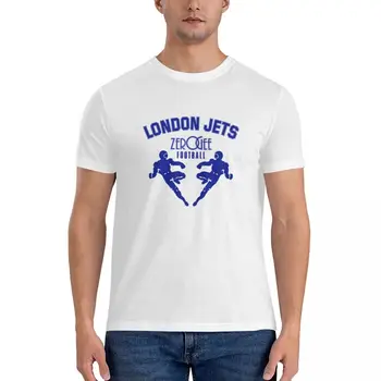 Классическая футболка LONDON JETS (Красный карлик), футболки на заказ, создайте свои собственные футболки для мужчин, хлопковые винтажные футболки