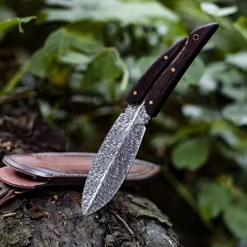 Кожаные ножны Военный Тактический нож Гаджеты для самообороны Выживания Кемпинг Охота Пеший туризм Туристический Карманный нож EDC Инструменты