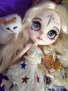 кукла на заказ DIY joint body Nude blyth doll Для девочек обнаженная кукла великолепная 20193