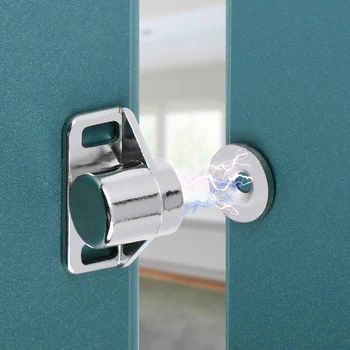 Магнитная защелка из прочного цинкового сплава Ultra Furniture Door Stopper для дверного шкафа, доводчика шкафа, защелок шкафа