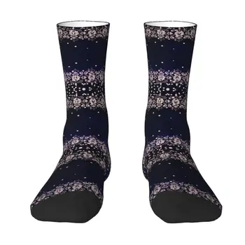 Милые мужские сексуальные носки со стразами, унисекс, удобные теплые носки с 3D-принтом, маскарадные носки с бриллиантами