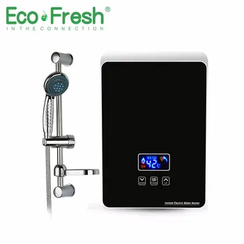 Мини-кухня Ecofresh с дистанционным управлением Мгновенный электрический безцилиндровый водонагреватель для горячего душа в ванной
