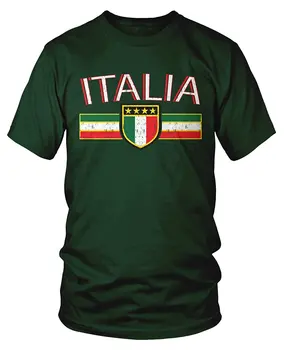 Мужские футболки, Мода 2019, Флаг и щит Италии, футболка Italian Pride, футболка с коротким рукавом