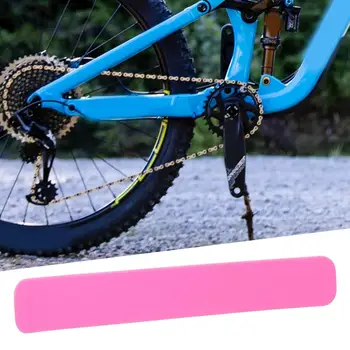 Наклейка на велосипедную цепь Водонепроницаемая клейкая лента Аксессуар для велосипеда Защита от царапин Универсальная защитная крышка рамы велосипеда Защита от столкновений