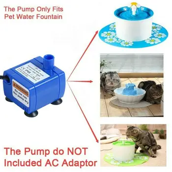 Насос для мини-фонтана для домашних животных, Погружной Питьевой Фонтанчик для собак и кошек