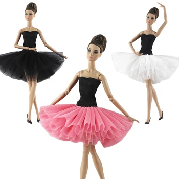 Новое модное платье ручной работы 1/6 Жилет Балетная юбка 30 см Кукольная одежда для куклы Барби Аксессуары Игрушка