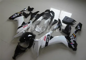 Новый комплект обтекателя мотоцикла из АБС-пластика, пригодный для kawasaki Ninja ZX10R 2008 2009 2010 08 09 10 ZX-10R Custom Black White