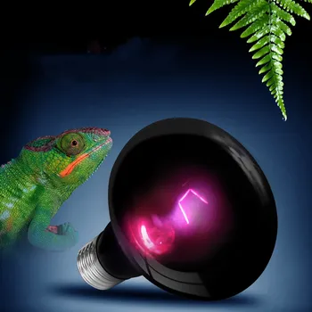 Ночная Тепловая Лампа для Рептилий Инфракрасный Прожектор Лунного Света для Черепах, Ящериц, Рептилий и Амфибий освещение среды обитания