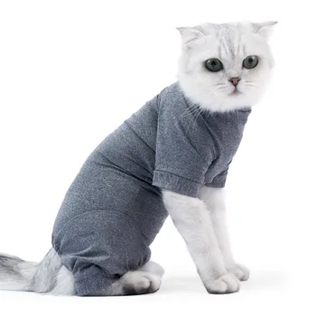Одежда для хирургической реабилитации домашних животных Послеоперационная для кошек Для защиты котят от линьки
