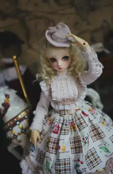 Платье для куклы BJD одежда подходит для 1/3 куклы 1/4 куклы 1/6 куклы 20190807-1