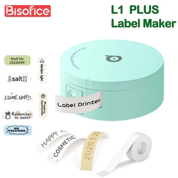 Портативный Карманный Термопринтер PeriPage L1 Plus для изготовления этикеток All-in One BT Connect Wireless Mini Sticker Labeling Machine