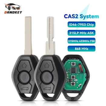 Система Dandkey CAS2 Для BMW 1 3 5 7 Серии 46 С Чипом 315/433/868 МГц Auto Smart Remote Control Замена автомобильного Дистанционного Ключа