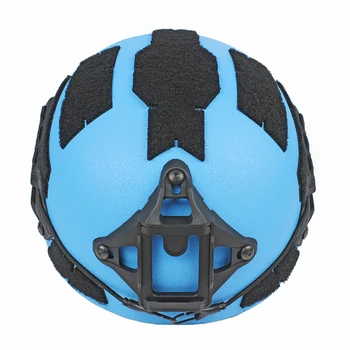 Тактика занятий спортом на открытом воздухе, синий шлем без отверстий из углеродного волокна