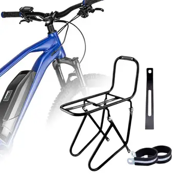 Универсальная Передняя стойка для велосипеда Багажный кронштейн Прочная Сталь Простая Установка Корзина для Овощей Аксессуары для горных велосипедов