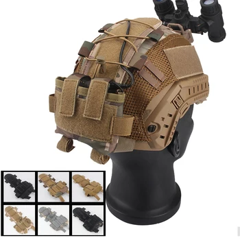 Универсальный чехол для батареек для тактического шлема Airsoft Hunting Battery Pack SWAT Military Combat БЫСТРЫЙ Шлем Сумки для противовеса и балансировки