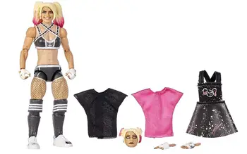 Фигурка КУКЛЫ-рестлера Bliss WWE Ultimate Edition Alexa Action Figure, Сменные Руки и Входное снаряжение для детей в возрасте от 8 лет и старше