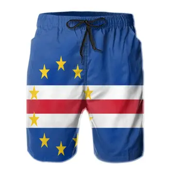 Флаг Кабо-Верде, Быстросохнущие Плавательные шорты для мужчин, Купальники, Мужской купальник, Плавки, Летняя пляжная одежда для купания